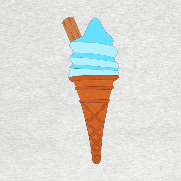 Bubblegum Ice Cream by Cool Duck's Tees